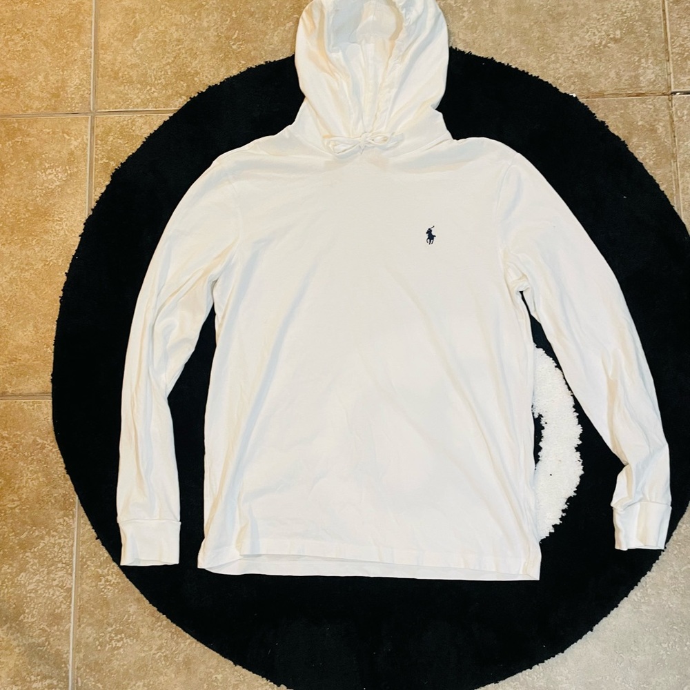 Polo Ralph Lauren White Sweatshirt Hoodie